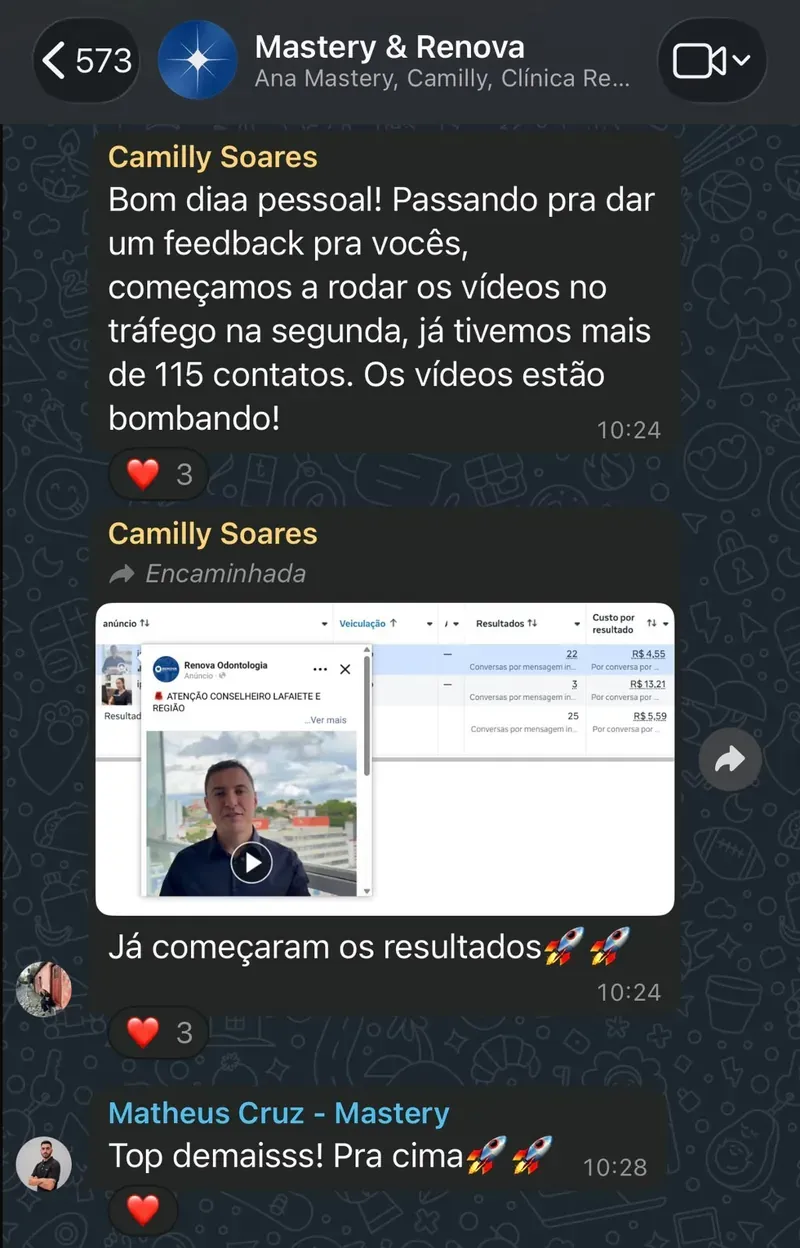Depoimento de cliente Mastery 2